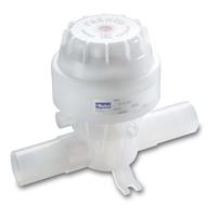 UHP PFA Air-Operated Diaphragm (1 inch) 2-Way Valve - PV-12 Series